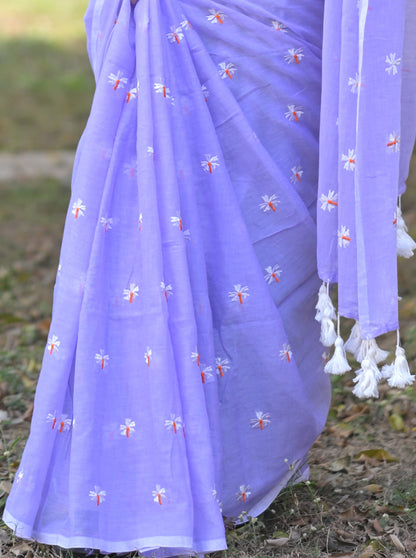 Siuli Malati - Mul Cotton Saree