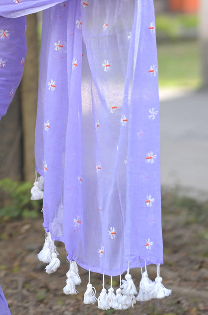 Siuli Malati - Mul Cotton Saree