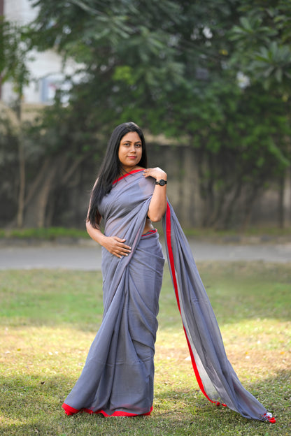 SNIGDHA - Mul Cotton handloom Saree