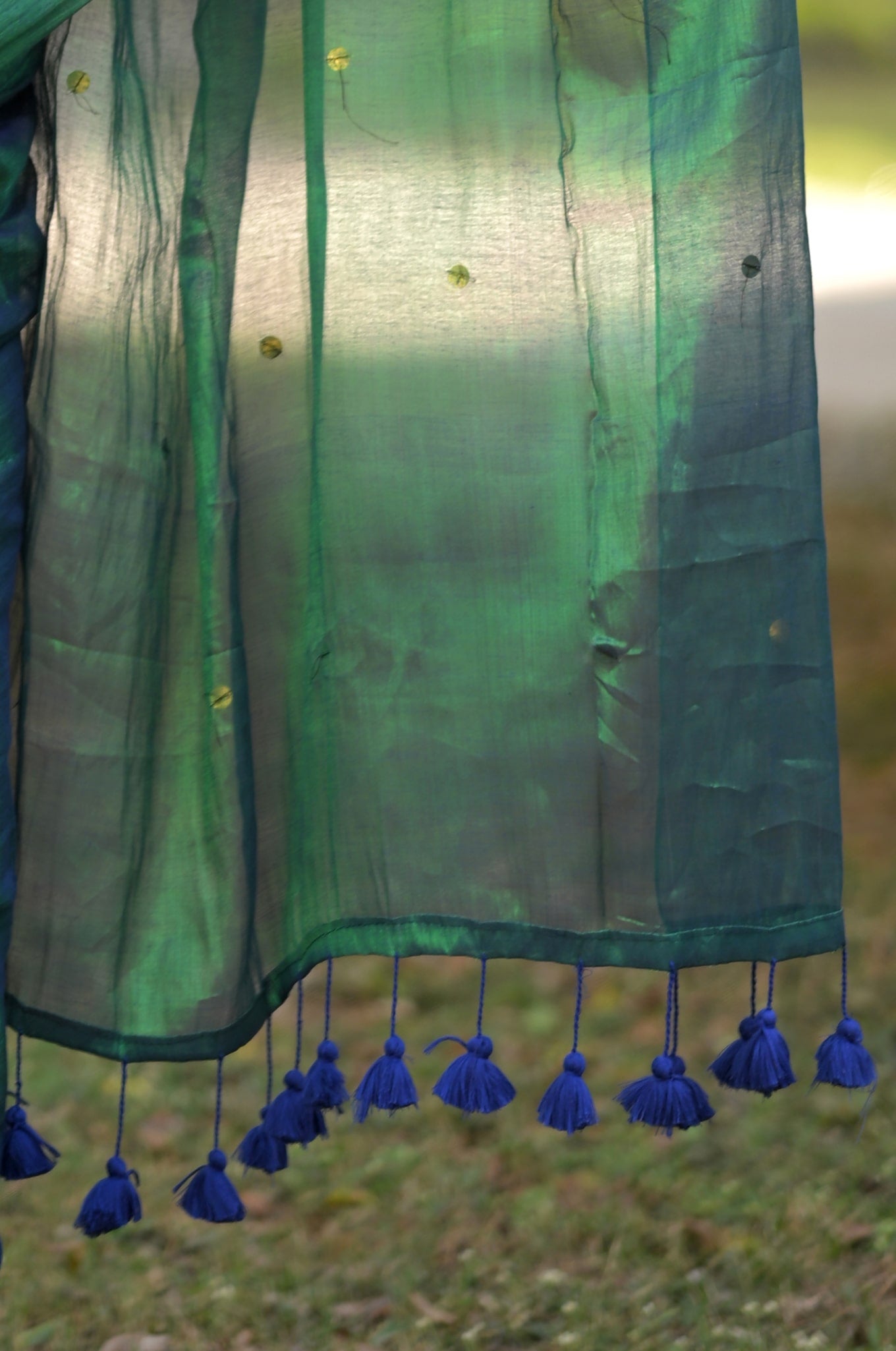 SITARA - Cotton Tissue with Sequins Saree