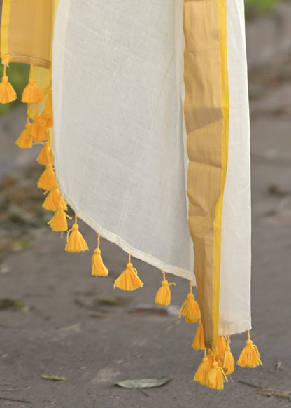 Swarna Dhaara - Mul Cotton Saree