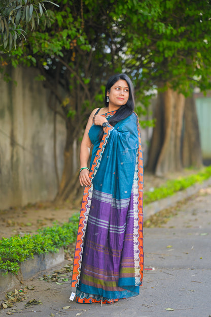 KUTUMBA - Cotton Handloom Saree