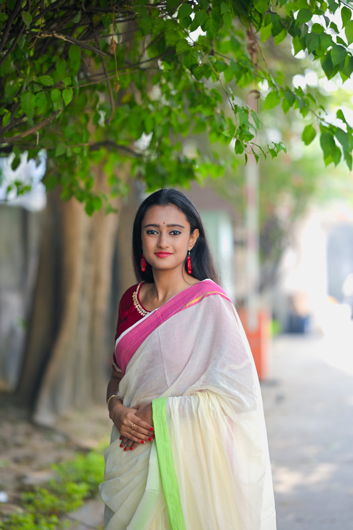 BAHARI- Mul Cotton Saree