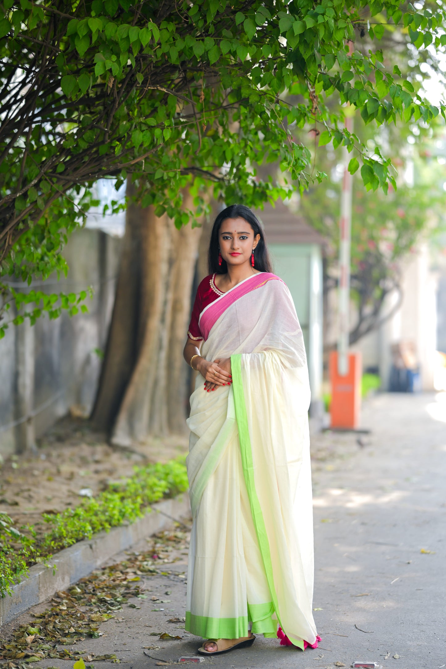 BAHARI- Mul Cotton Saree