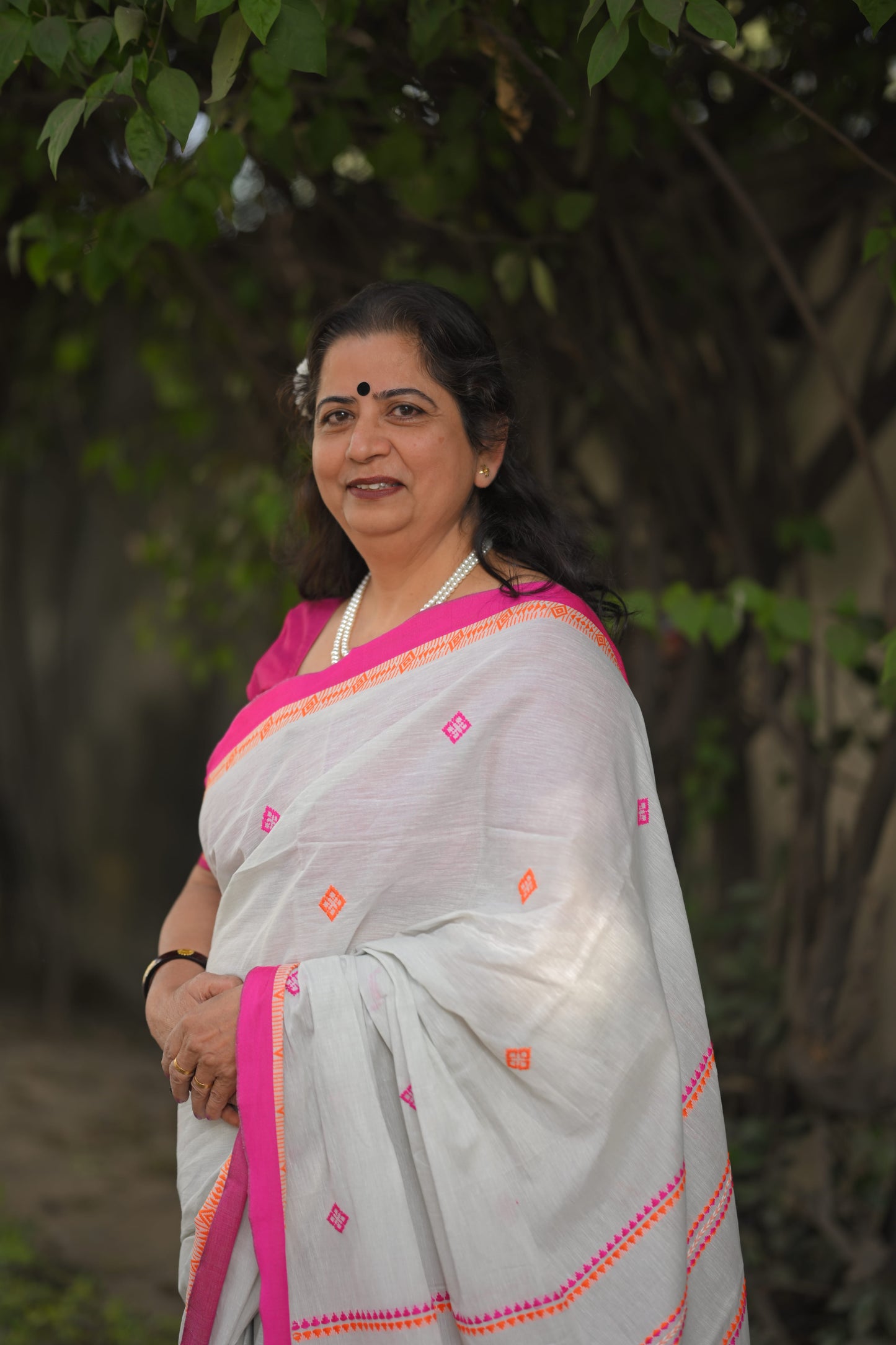 MALATILATA- Handloom Cotton Saree