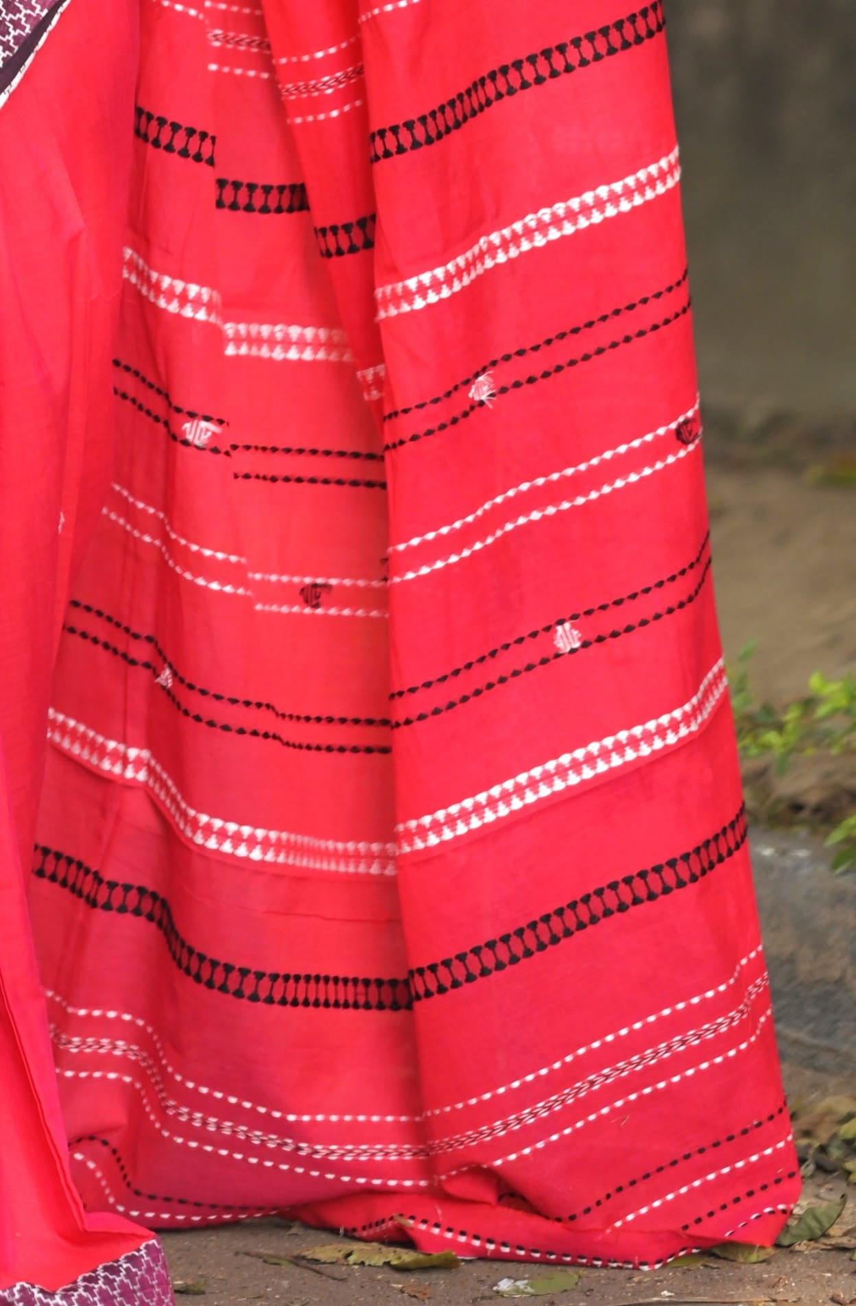 JABA KUSUM- Premium Cotton Handloom Saree