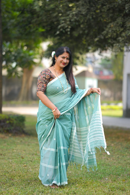 MADHURA- Cotton Handloom Saree