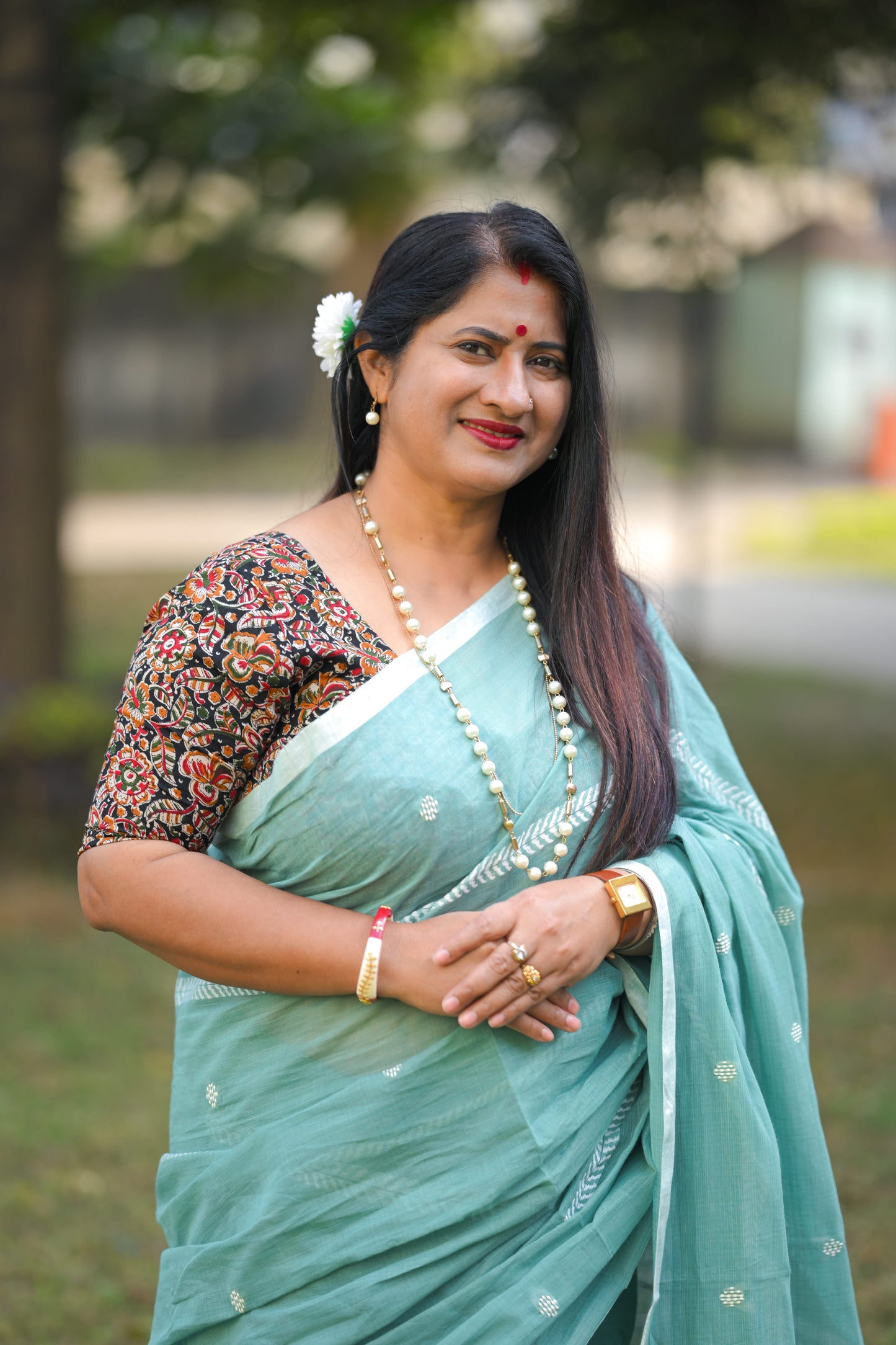 MADHURA- Cotton Handloom Saree
