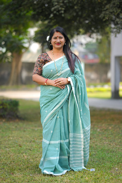 MADHURA- Cotton Handloom Saree