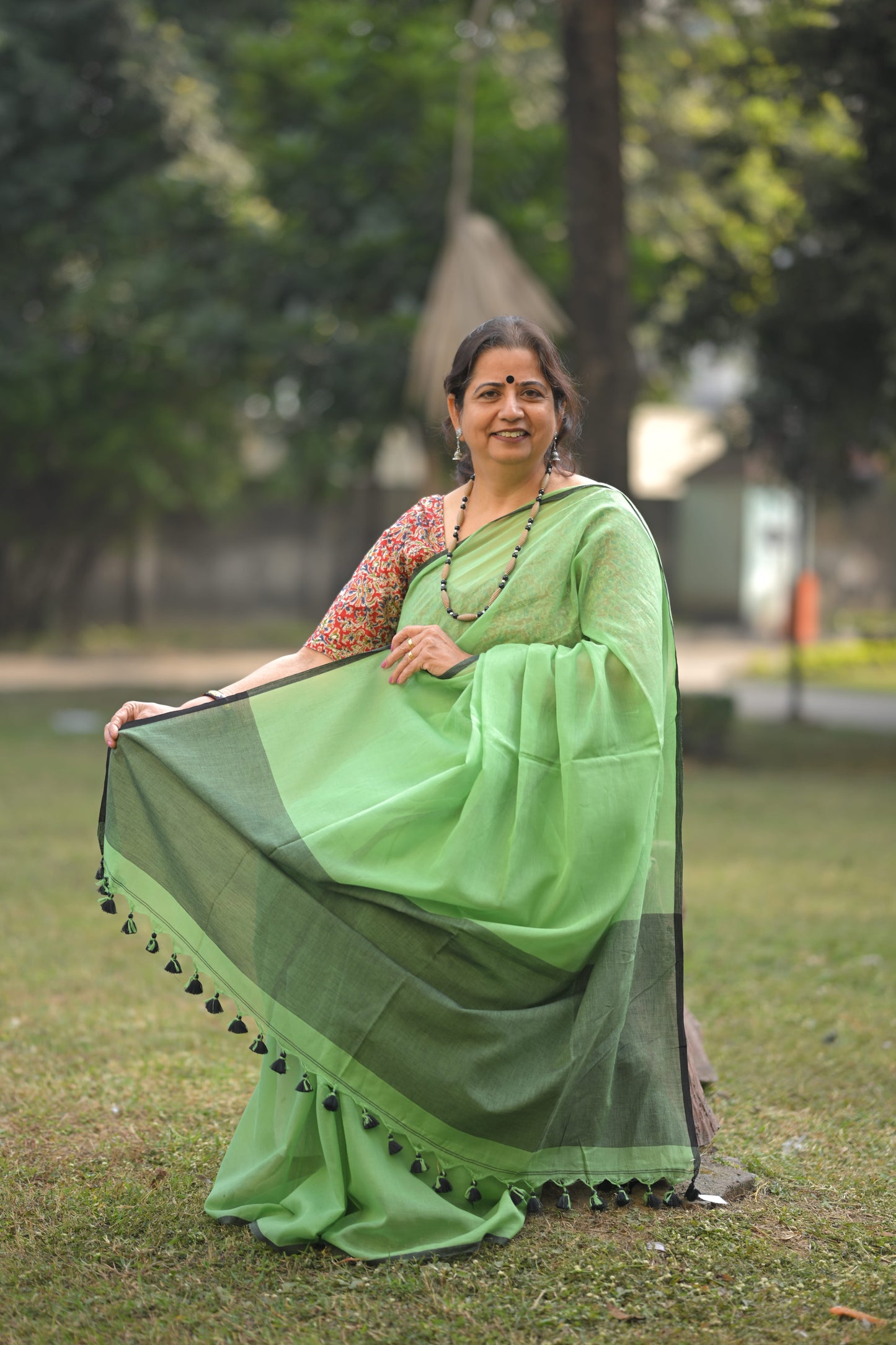 Mousam Cotton Handloom Saree