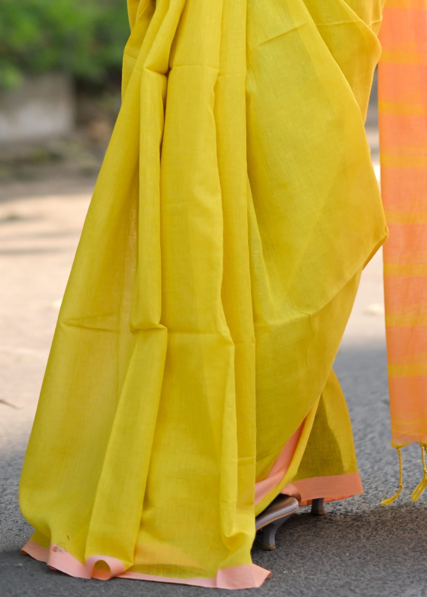 BINAPANI Cotton Handloom Saree