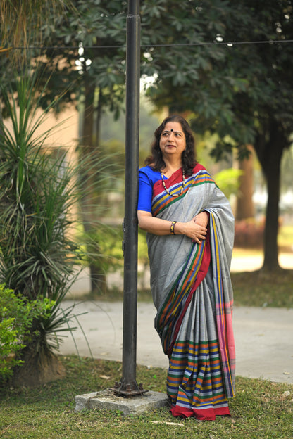 MRINALINI- Bengal Cotton Saree
