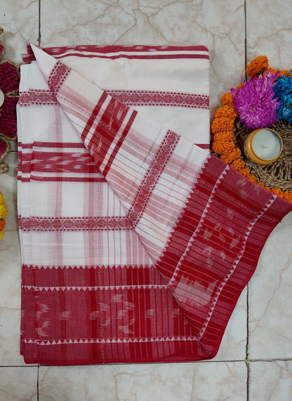 PUJO PARBON -Bengal Cotton Saree